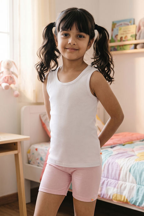 Zivame Girls Solid Tank Tops (Pack of 2) - Multicolor — image 2